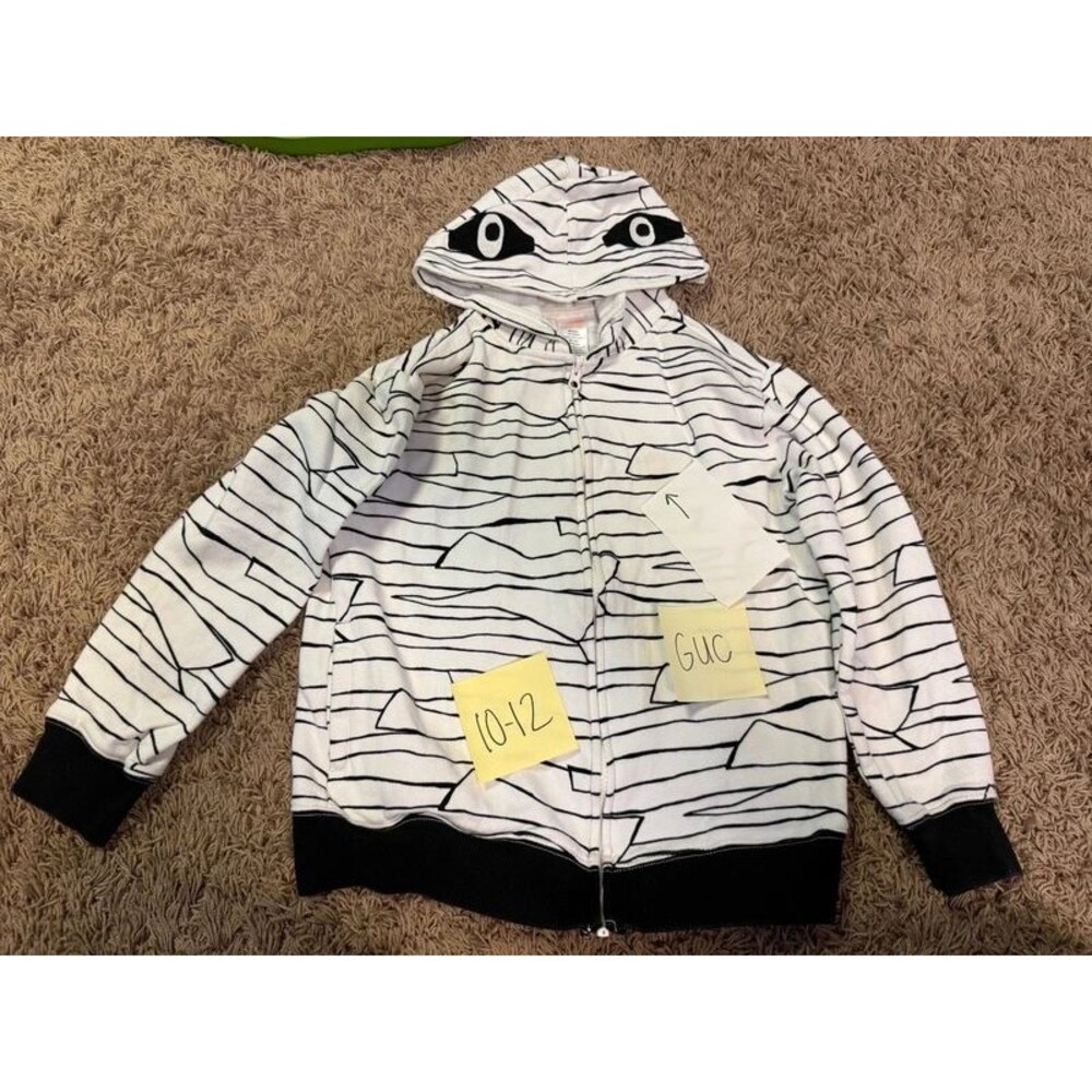 Gymboree mummy sweatshirt, sz 10-12 Halloween